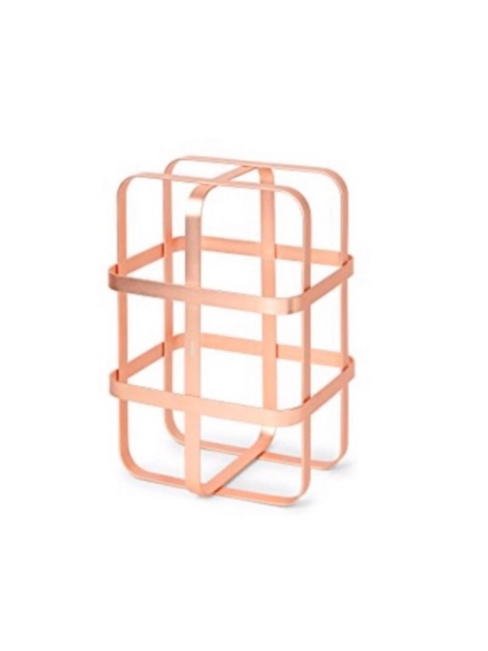 Umbra Pulse matte Copper 6 bottle Wine rack